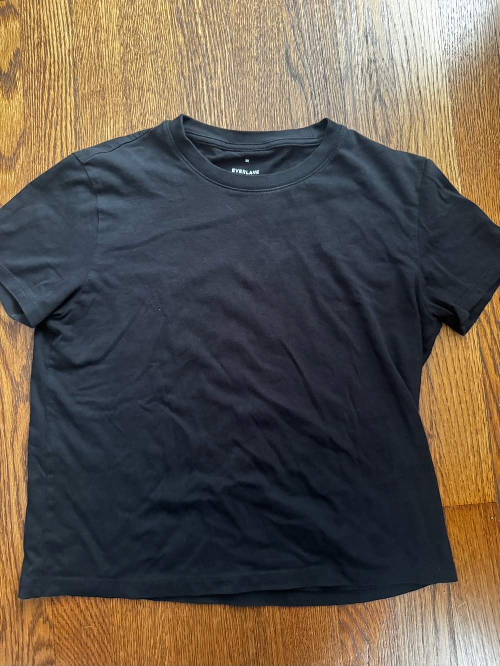 Everlane Black Short Sleeve Crewneck Tee